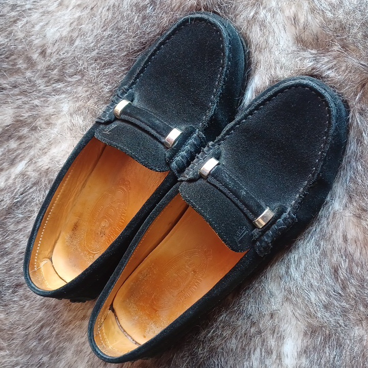 Tod's Suede Loafers